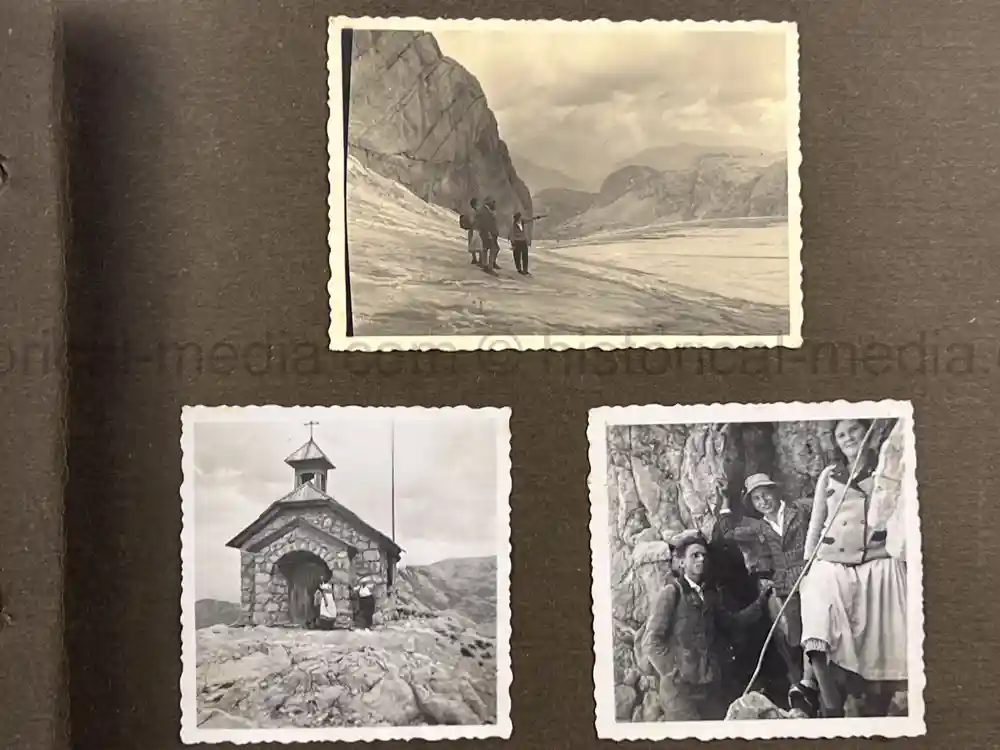 GEBIRGSJÄGER & NÜRNBERG RALLY PHOTO ALBUM - HITLER PHOTOS