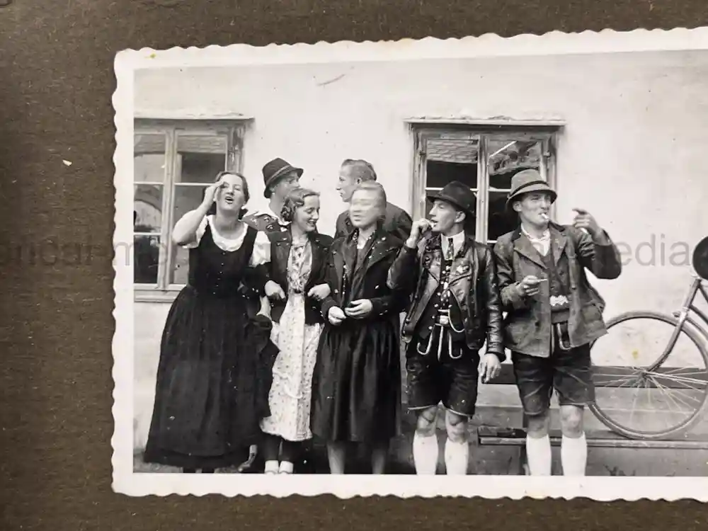 GEBIRGSJÄGER & NÜRNBERG RALLY PHOTO ALBUM - HITLER PHOTOS