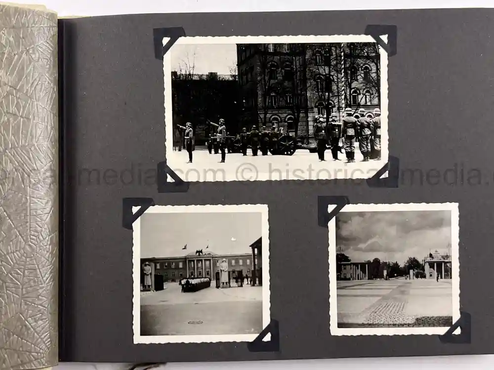 WAFFEN-SS PHOTO ALBUM - POST-WAR IMAGES WAFFEN-SS PHOTO ALBUM - POST-WAR IMAGES