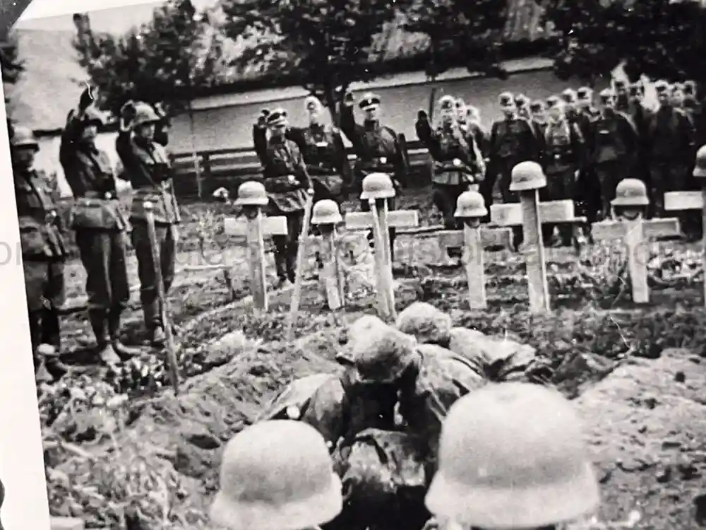 WAFFEN-SS PHOTO ALBUM - POST-WAR IMAGES WAFFEN-SS PHOTO ALBUM - POST-WAR IMAGES