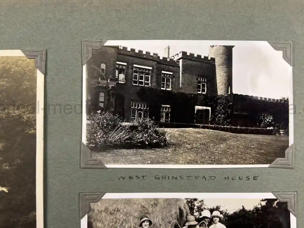 BRITISH INTER-WAR PHOTO ALBUM - ORIGINAL CHARLES LINDBERGH FIRST POST TRANSATLANTIC FLIGHT