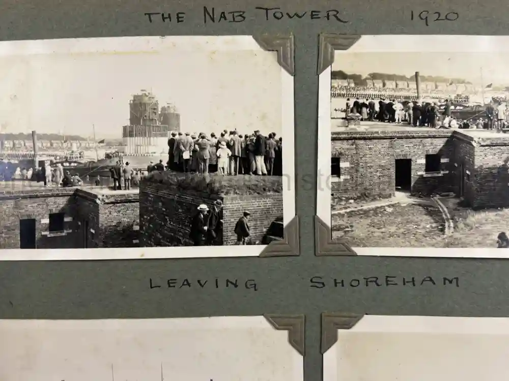 BRITISH INTER-WAR PHOTO ALBUM - ORIGINAL CHARLES LINDBERGH FIRST POST TRANSATLANTIC FLIGHT