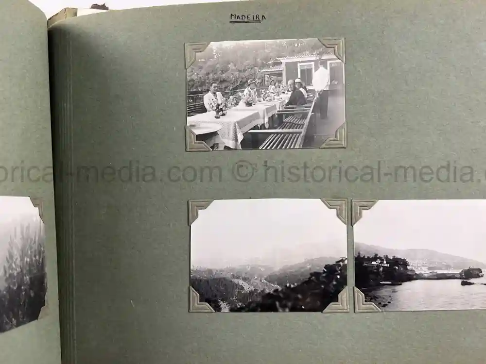 BRITISH INTER-WAR PHOTO ALBUM - ORIGINAL CHARLES LINDBERGH FIRST POST TRANSATLANTIC FLIGHT