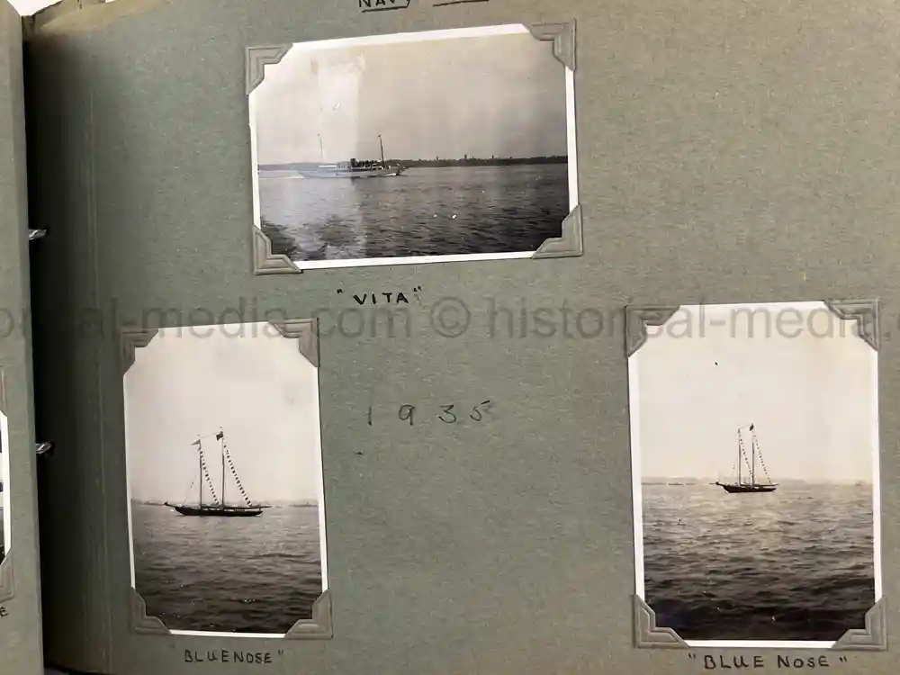 BRITISH INTER-WAR PHOTO ALBUM - ORIGINAL CHARLES LINDBERGH FIRST POST TRANSATLANTIC FLIGHT