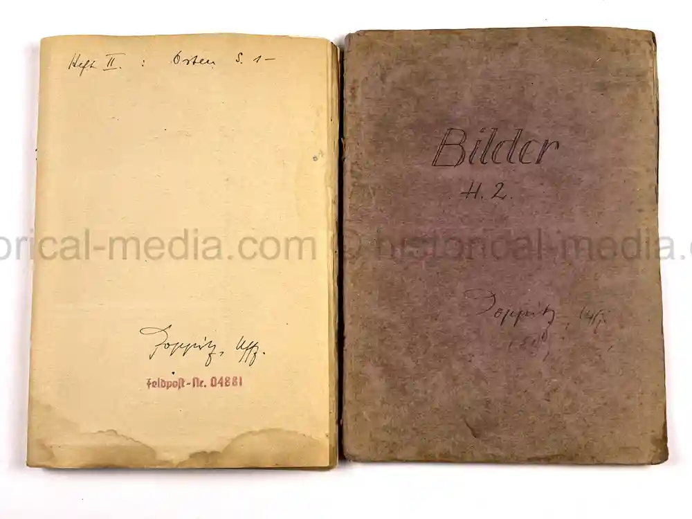 GERMAN WWII ARMY PHOTOGRAPHER'S SAMPLE ALBUM GROUPING - PANZERJÄGER-ABTEILUNG 24 - POLAND, RUSSIA, KRIM GERMAN WWII ARMY PHOTOGRAPHER'S SAMPLE ALBUM GROUPING - PANZERJÄGER-ABTEILUNG 24 - POLAND, RUSSIA, KRIM