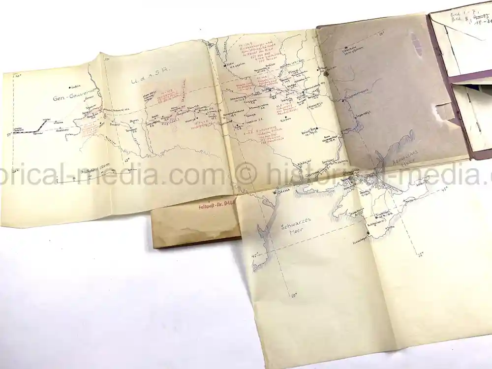 GERMAN WWII ARMY PHOTOGRAPHER'S SAMPLE ALBUM GROUPING - PANZERJÄGER-ABTEILUNG 24 - POLAND, RUSSIA, KRIM GERMAN WWII ARMY PHOTOGRAPHER'S SAMPLE ALBUM GROUPING - PANZERJÄGER-ABTEILUNG 24 - POLAND, RUSSIA, KRIM