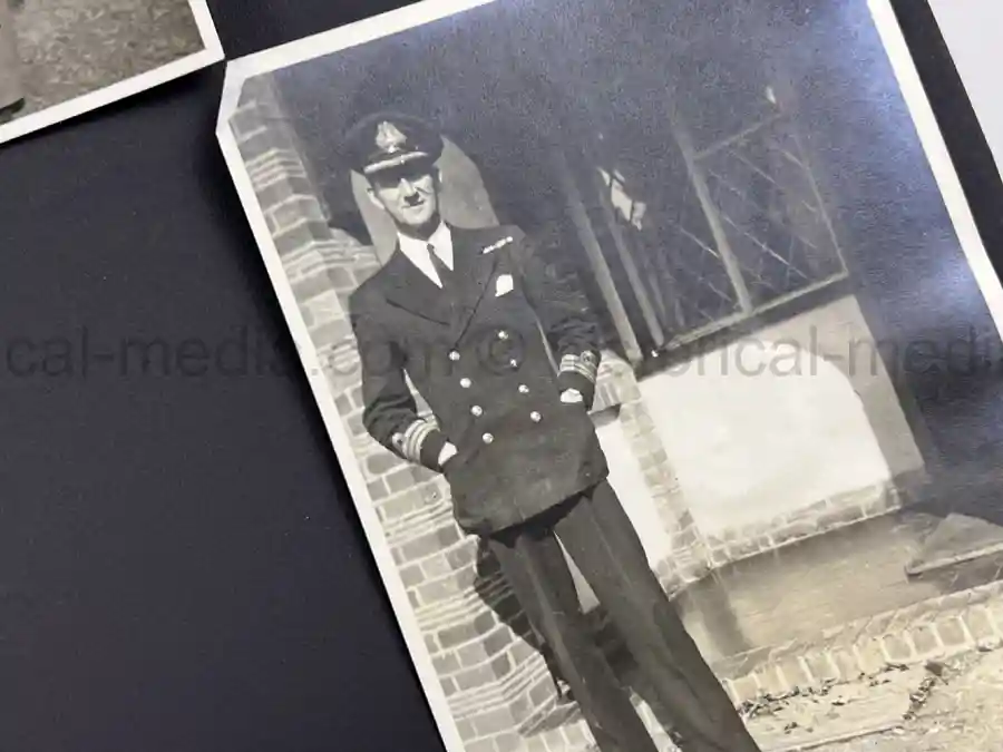 RAF BATTLE OF BRITAIN PHOTO ALBUM - PERSONAL ALBUM OF ROBERT WRIGHT - PERSONAL ASSISTANT TO HUGH DOWDING!