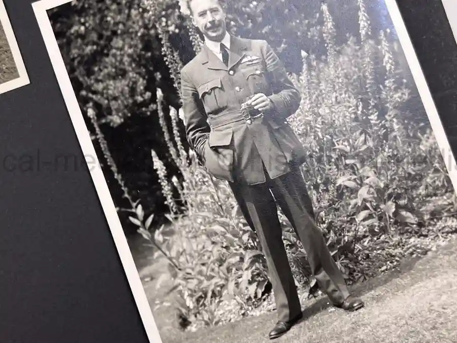RAF BATTLE OF BRITAIN PHOTO ALBUM - PERSONAL ALBUM OF ROBERT WRIGHT - PERSONAL ASSISTANT TO HUGH DOWDING!