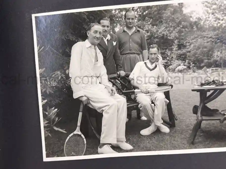 RAF BATTLE OF BRITAIN PHOTO ALBUM - PERSONAL ALBUM OF ROBERT WRIGHT - PERSONAL ASSISTANT TO HUGH DOWDING!