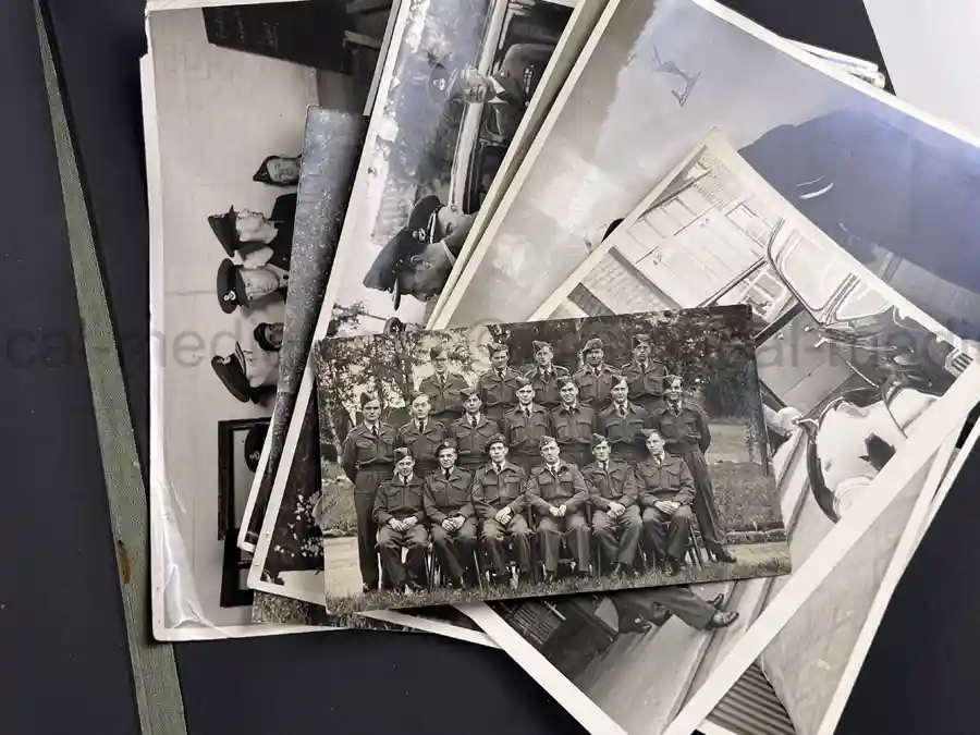 RAF BATTLE OF BRITAIN PHOTO ALBUM - PERSONAL ALBUM OF ROBERT WRIGHT - PERSONAL ASSISTANT TO HUGH DOWDING!