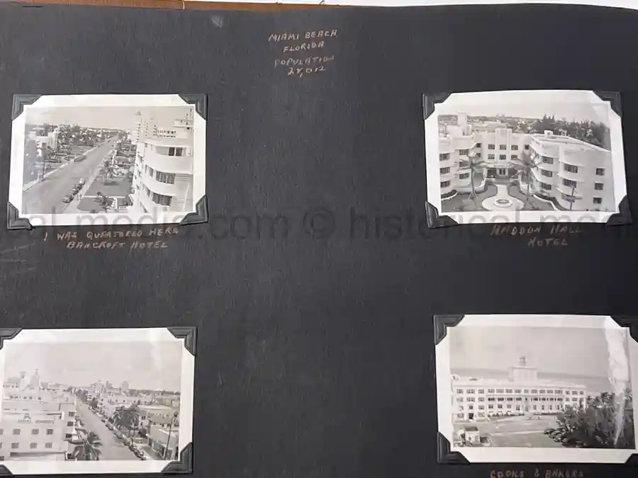 US WWII AIR CORPS PHOTO ALBUM - 31st FIGHTER SQUADRON - MASSIVE!