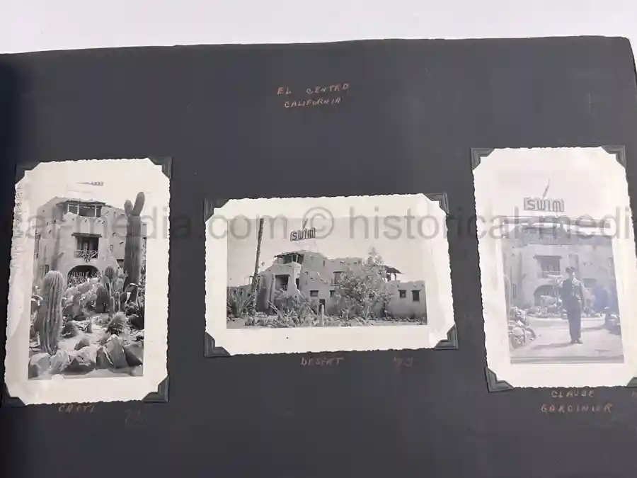 US WWII AIR CORPS PHOTO ALBUM - 31st FIGHTER SQUADRON - MASSIVE!