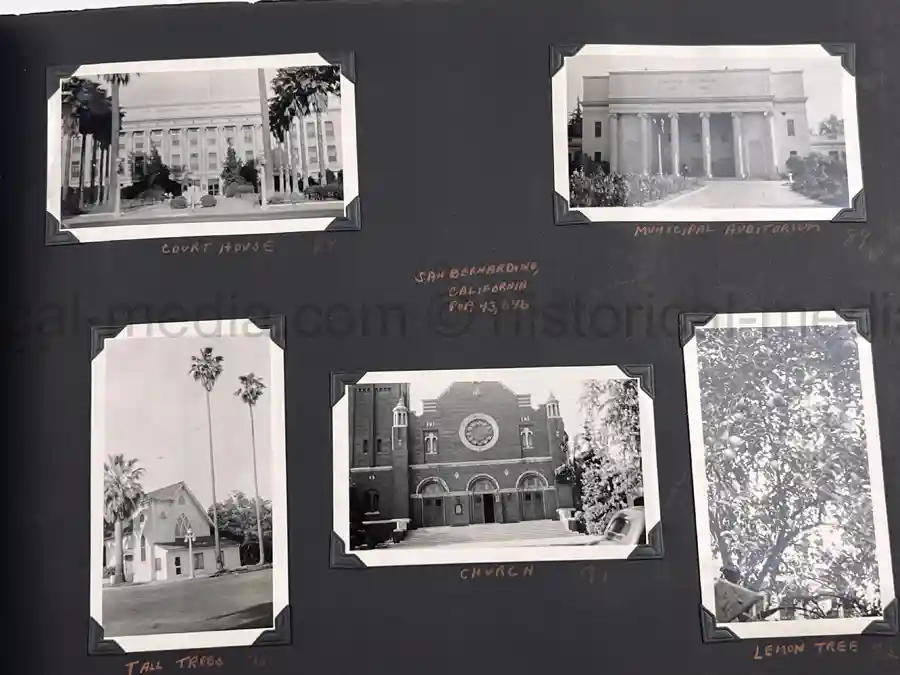 US WWII AIR CORPS PHOTO ALBUM - 31st FIGHTER SQUADRON - MASSIVE!