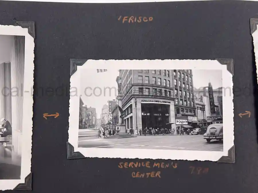 US WWII AIR CORPS PHOTO ALBUM - 31st FIGHTER SQUADRON - MASSIVE!