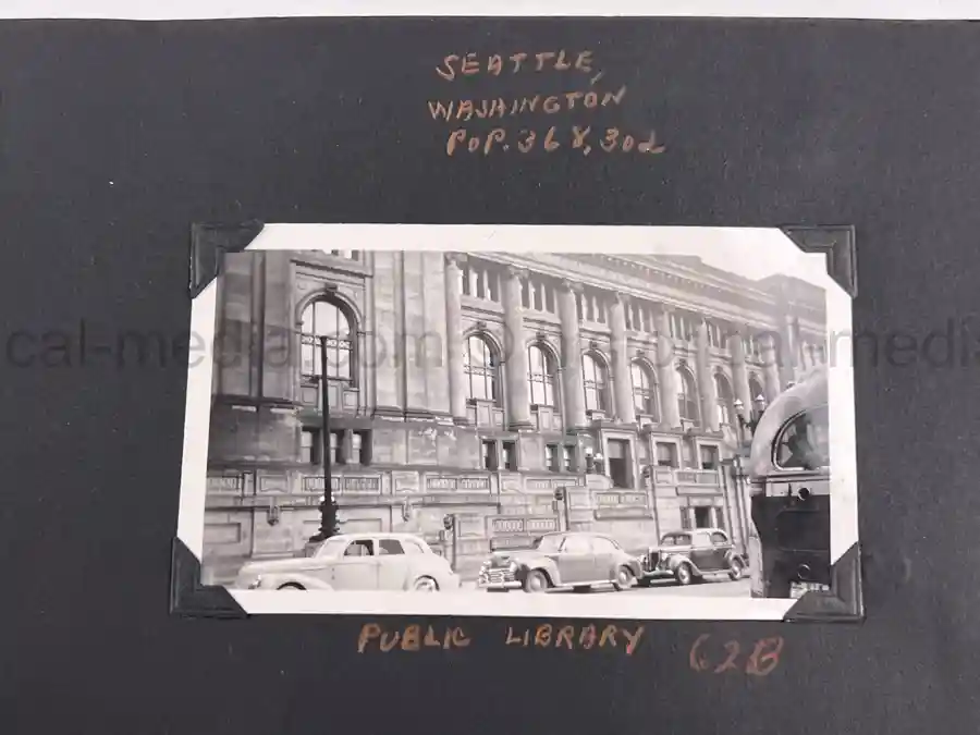 US WWII AIR CORPS PHOTO ALBUM - 31st FIGHTER SQUADRON - MASSIVE!