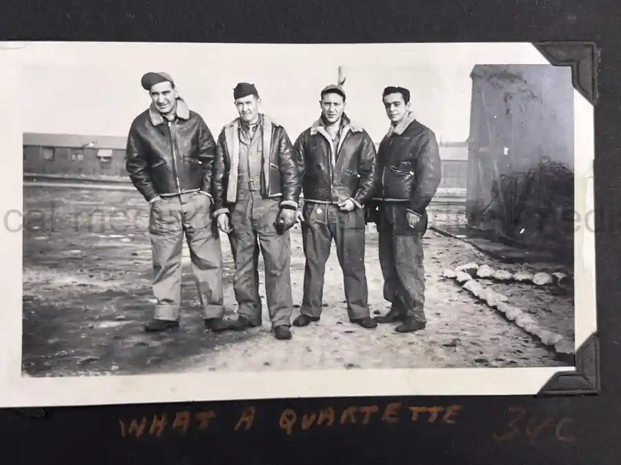 US WWII AIR CORPS PHOTO ALBUM - 31st FIGHTER SQUADRON - MASSIVE!