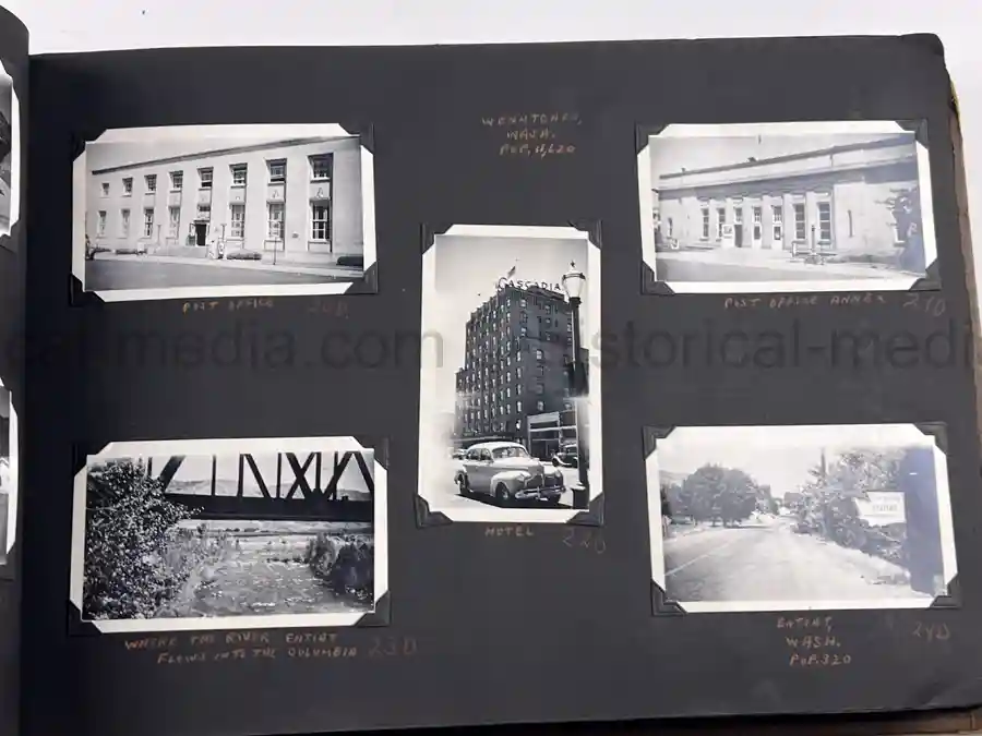 US WWII AIR CORPS PHOTO ALBUM - 31st FIGHTER SQUADRON - MASSIVE!