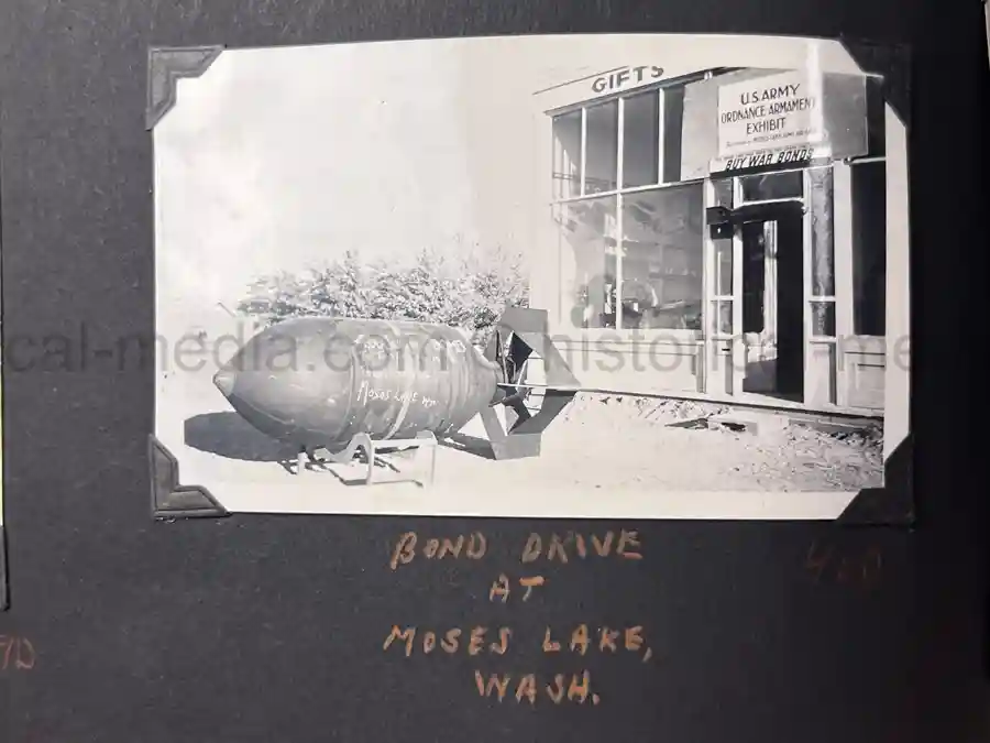 US WWII AIR CORPS PHOTO ALBUM - 31st FIGHTER SQUADRON - MASSIVE!