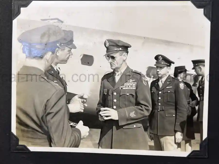 US WWII AIR CORPS PHOTO ALBUM - 31st FIGHTER SQUADRON - MASSIVE!