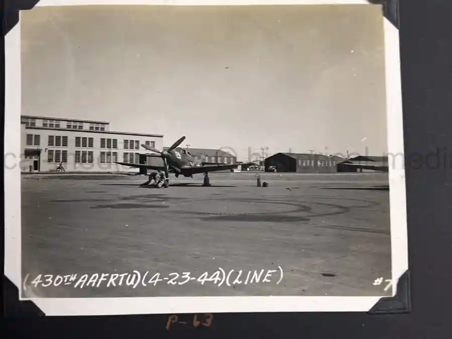 US WWII AIR CORPS PHOTO ALBUM - 31st FIGHTER SQUADRON - MASSIVE!