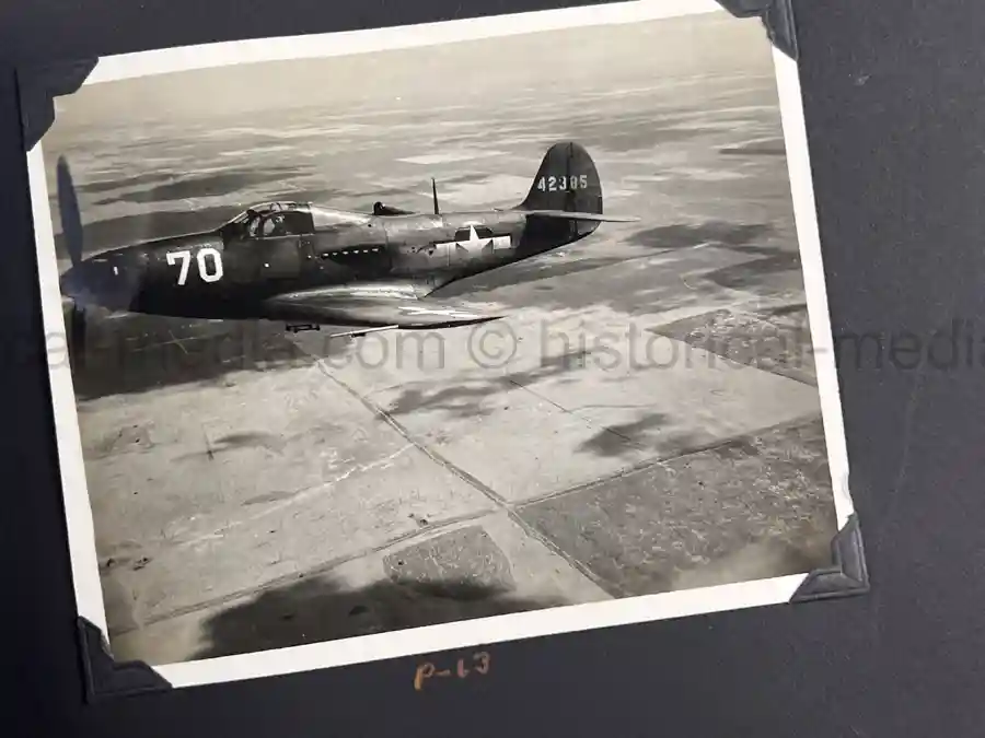 US WWII AIR CORPS PHOTO ALBUM - 31st FIGHTER SQUADRON - MASSIVE!