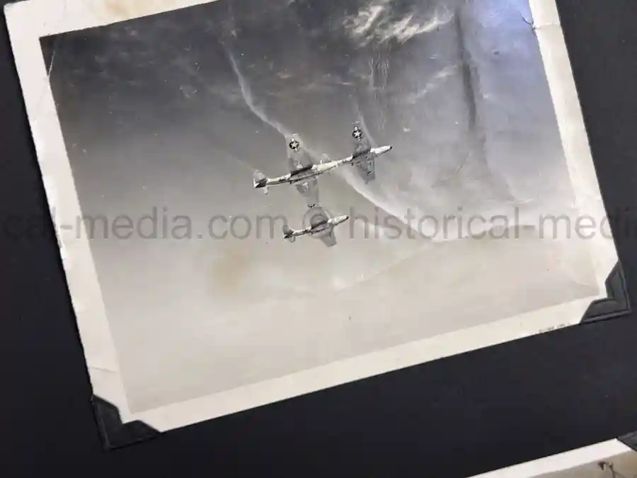 US WWII AIR CORPS PHOTO ALBUM - 31st FIGHTER SQUADRON - MASSIVE!