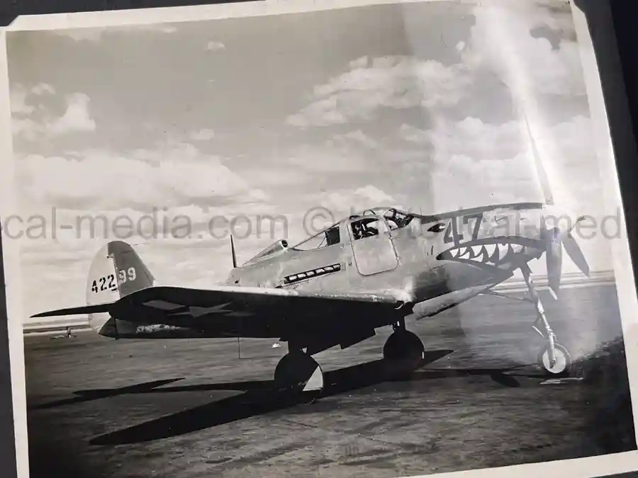 US WWII AIR CORPS PHOTO ALBUM - 31st FIGHTER SQUADRON - MASSIVE!