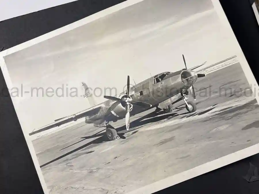 US WWII AIR CORPS PHOTO ALBUM - 31st FIGHTER SQUADRON - MASSIVE!
