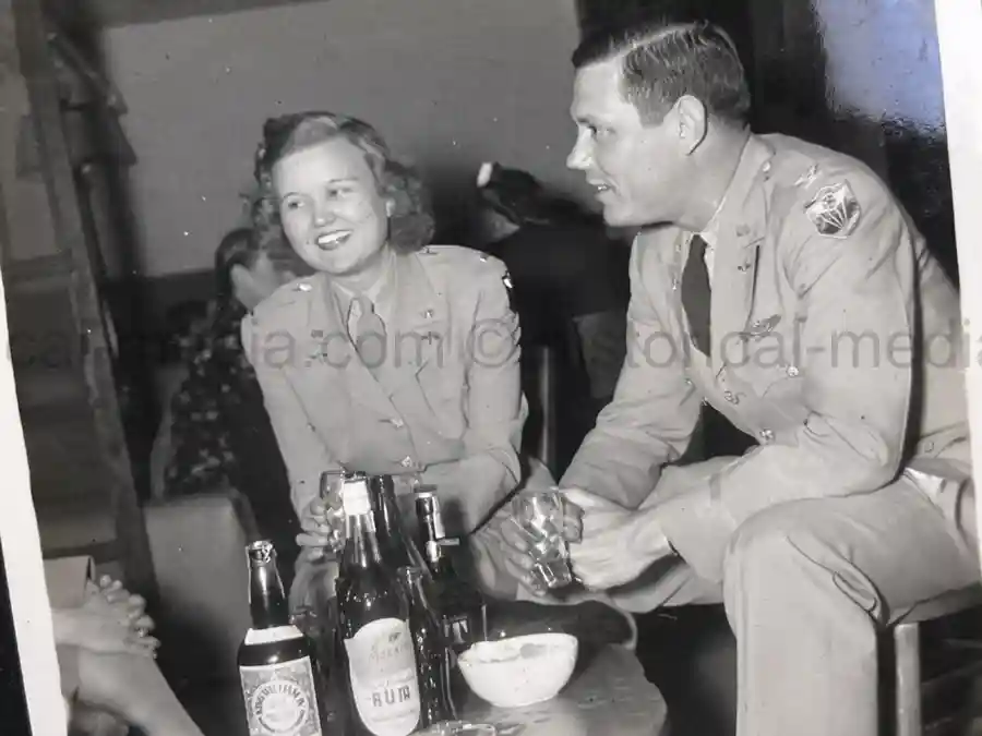 US WWII AIR CORPS PHOTO ALBUM - 31st FIGHTER SQUADRON - MASSIVE!