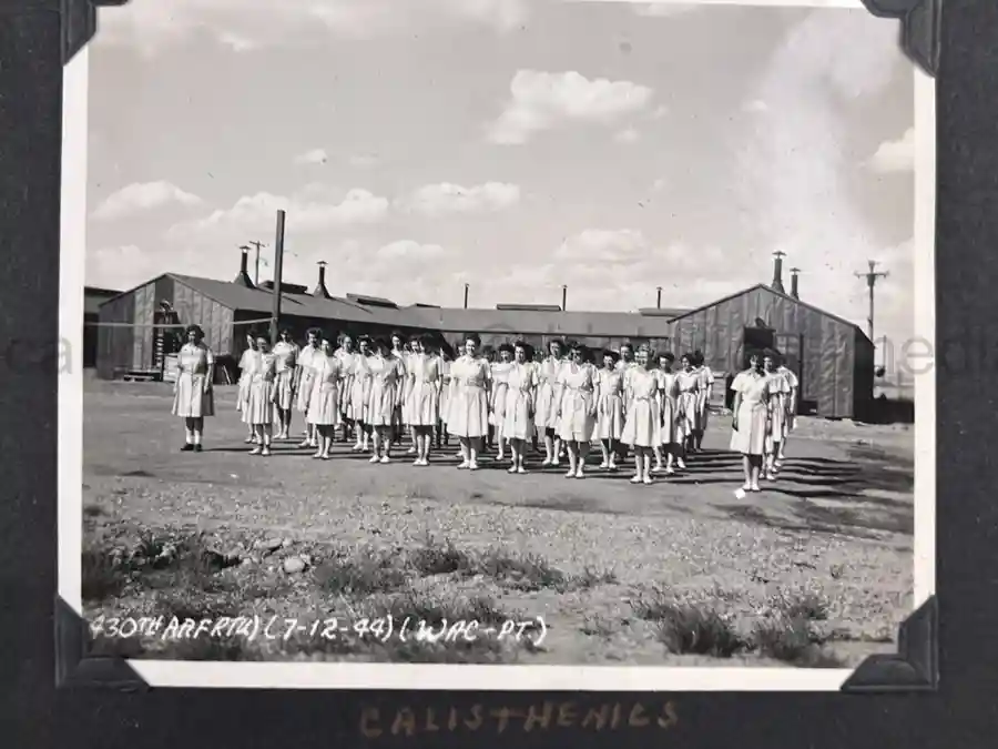 US WWII AIR CORPS PHOTO ALBUM - 31st FIGHTER SQUADRON - MASSIVE!