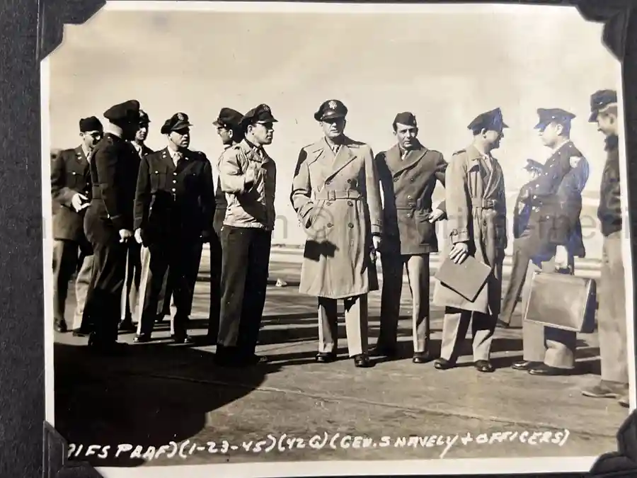 US WWII AIR CORPS PHOTO ALBUM - 31st FIGHTER SQUADRON - MASSIVE!