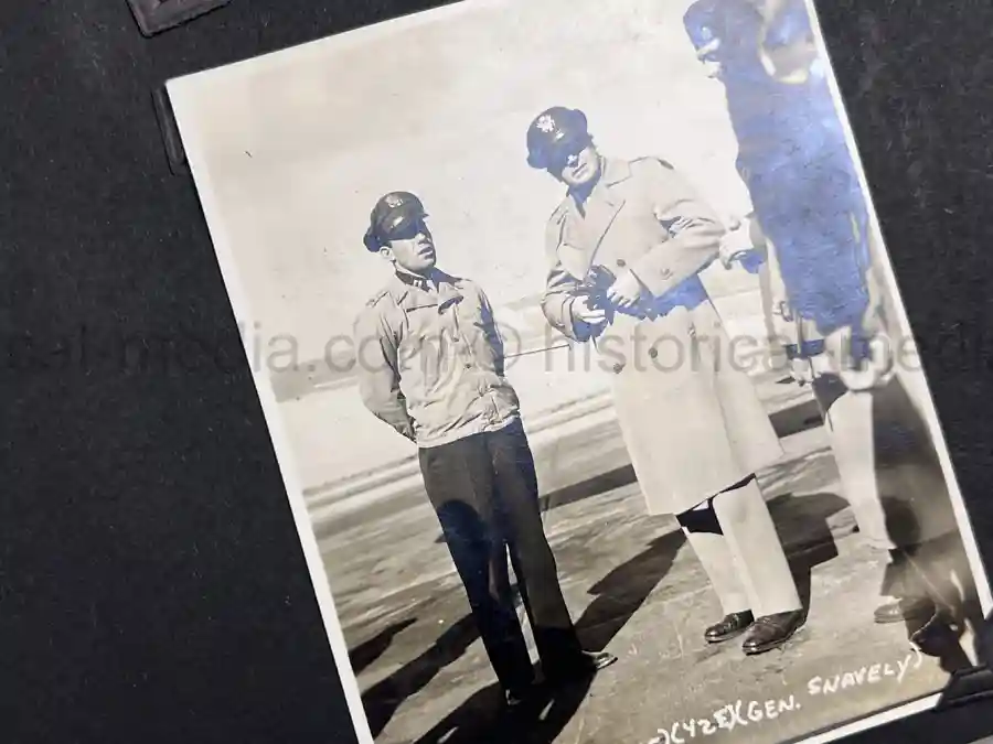 US WWII AIR CORPS PHOTO ALBUM - 31st FIGHTER SQUADRON - MASSIVE!