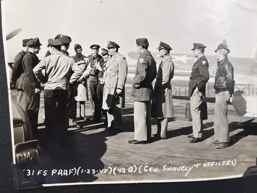 US WWII AIR CORPS PHOTO ALBUM - 31st FIGHTER SQUADRON - MASSIVE!