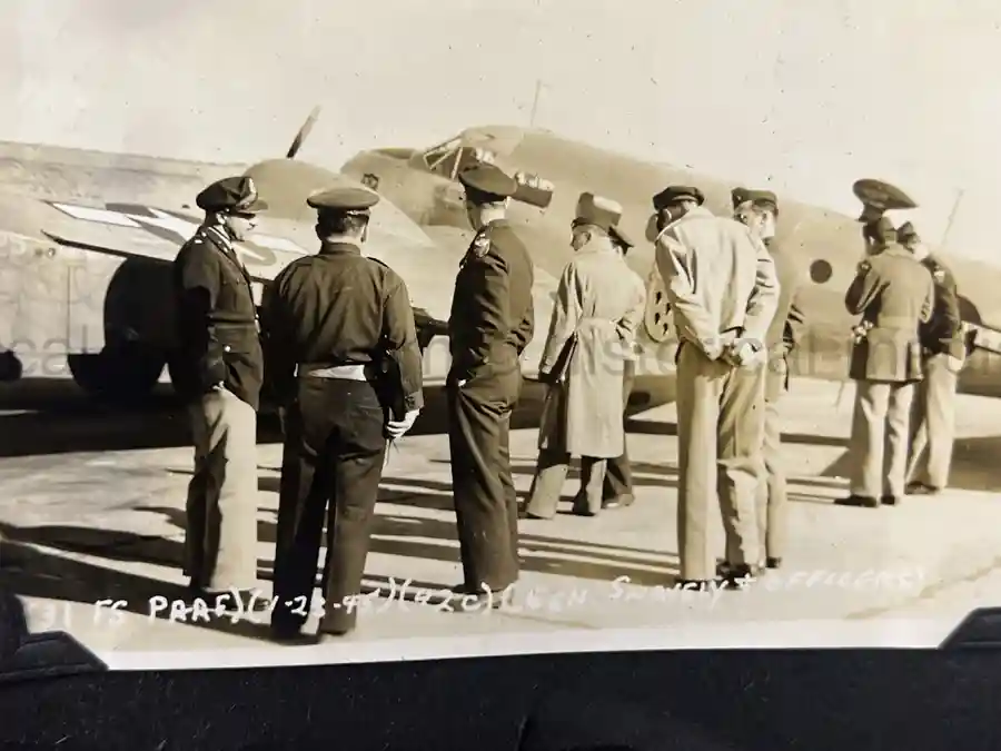 US WWII AIR CORPS PHOTO ALBUM - 31st FIGHTER SQUADRON - MASSIVE!