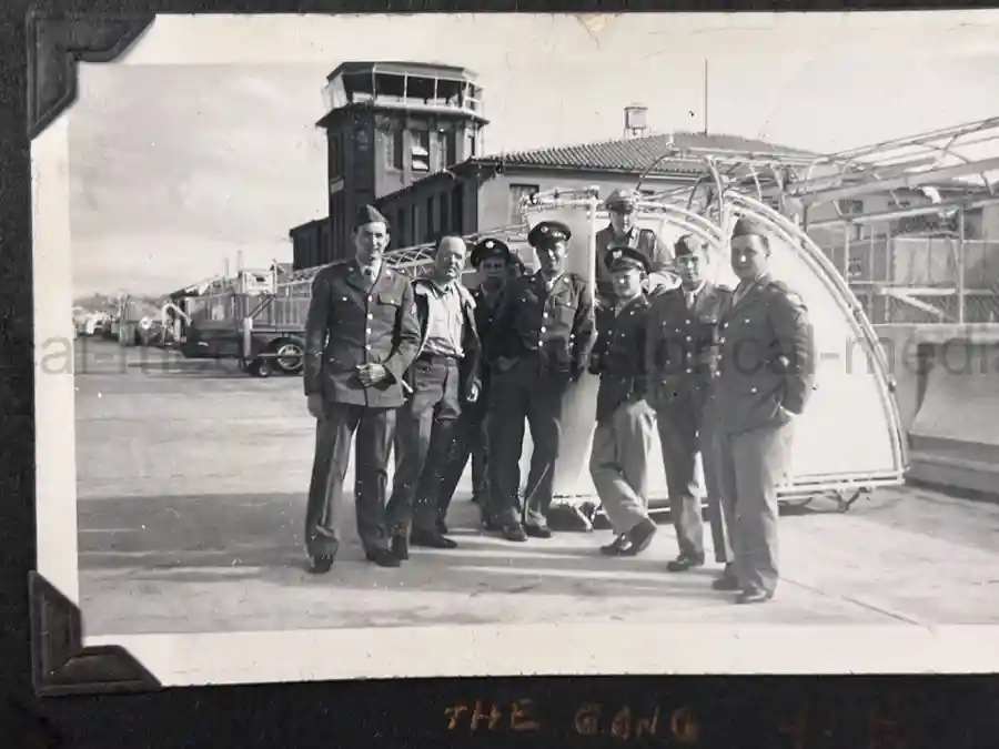 US WWII AIR CORPS PHOTO ALBUM - 31st FIGHTER SQUADRON - MASSIVE!