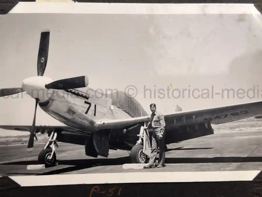 US WWII AIR CORPS PHOTO ALBUM - 31st FIGHTER SQUADRON - MASSIVE!