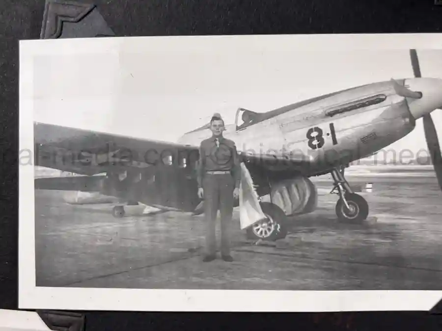 US WWII AIR CORPS PHOTO ALBUM - 31st FIGHTER SQUADRON - MASSIVE!
