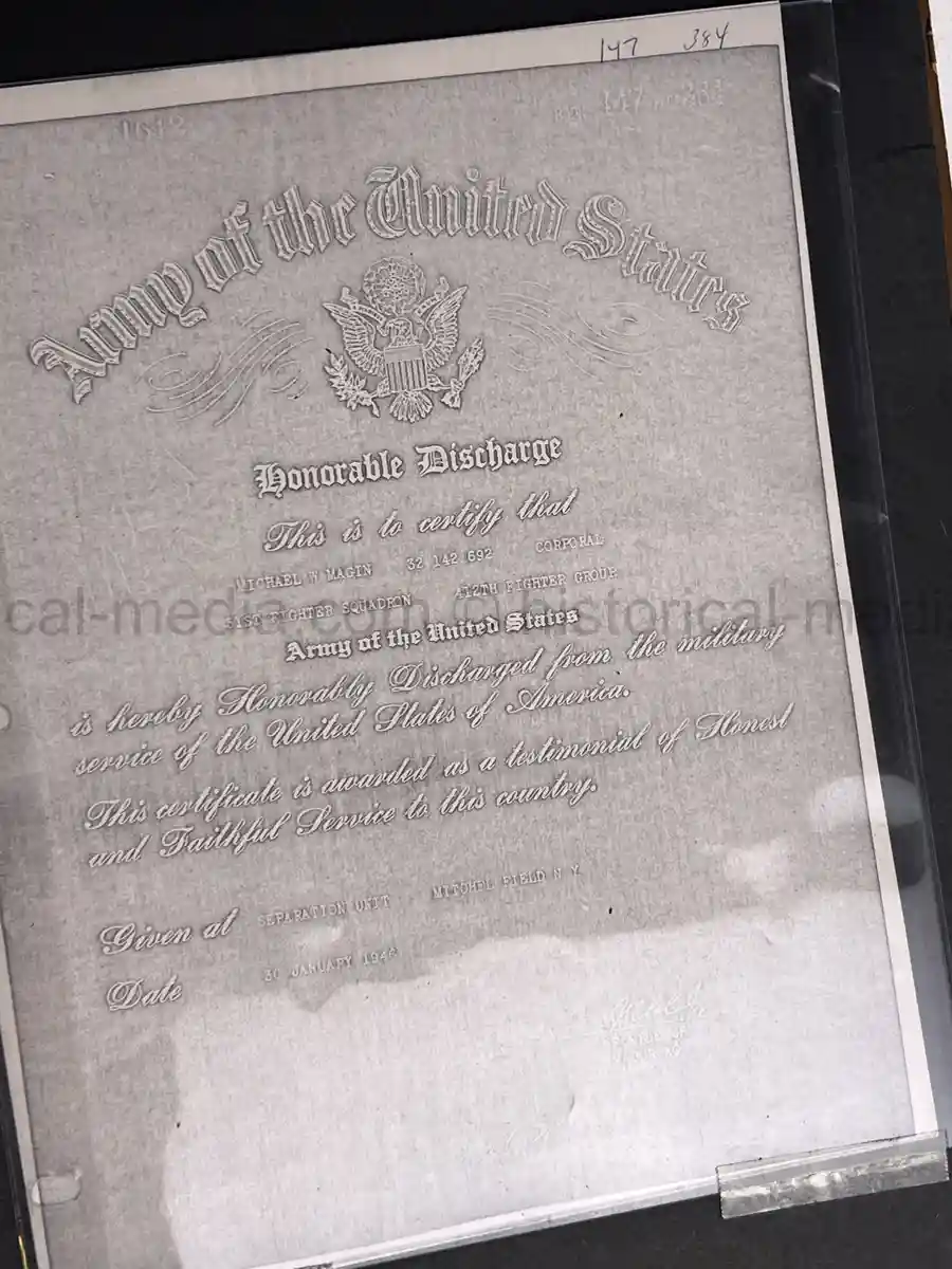 US WWII AIR CORPS PHOTO ALBUM - 31st FIGHTER SQUADRON - MASSIVE!