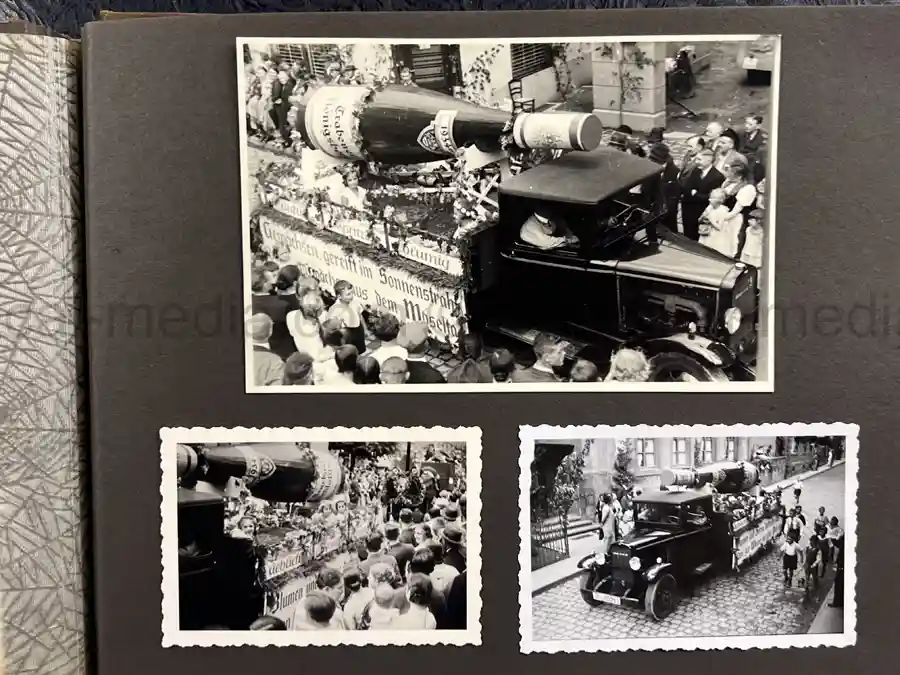 2x GERMAN THIRD REICH ERA PHOTO ALBUM GROUPING - JULIUS KAYSER & CO. 2x GERMAN THIRD REICH ERA PHOTO ALBUM GROUPING - JULIUS KAYSER & CO.