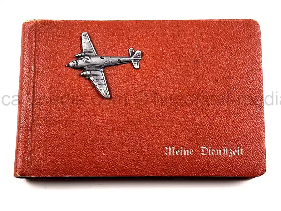 LUFTWAFFE PHOTO ALBUM - DAK LUFTWAFFE M41 CAP LUFTWAFFE PHOTO ALBUM - DAK LUFTWAFFE M41 CAP
