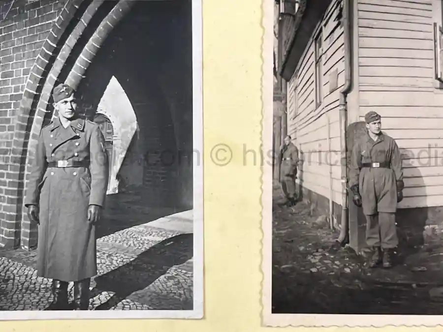 LUFTWAFFE PHOTO ALBUM - DAK LUFTWAFFE M41 CAP LUFTWAFFE PHOTO ALBUM - DAK LUFTWAFFE M41 CAP