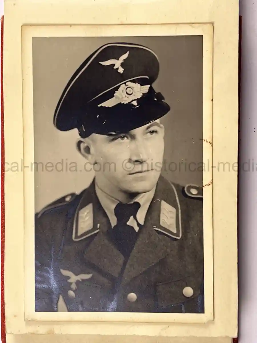 LUFTWAFFE PHOTO ALBUM - DAK LUFTWAFFE M41 CAP LUFTWAFFE PHOTO ALBUM - DAK LUFTWAFFE M41 CAP