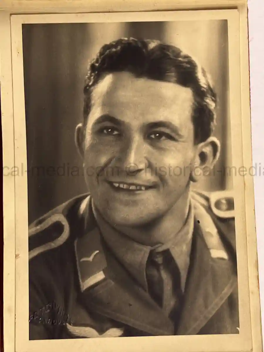 LUFTWAFFE PHOTO ALBUM - DAK LUFTWAFFE M41 CAP LUFTWAFFE PHOTO ALBUM - DAK LUFTWAFFE M41 CAP