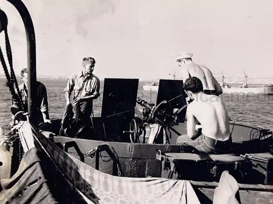 US WWII 5th ARMY PHOTO GROUPING SHOWING GENERAL MARK CLARK