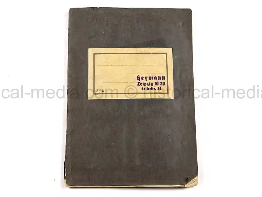 GERMAN WWII ARMY PHOTOGRAPHER'S SAMPLE ALBUM - RUSSIA CAMPAIGN - ART. RGT. 60/65 - KUBAN GERMAN WWII ARMY PHOTOGRAPHER'S SAMPLE ALBUM - RUSSIA CAMPAIGN - ART. RGT. 60/65 - KUBAN