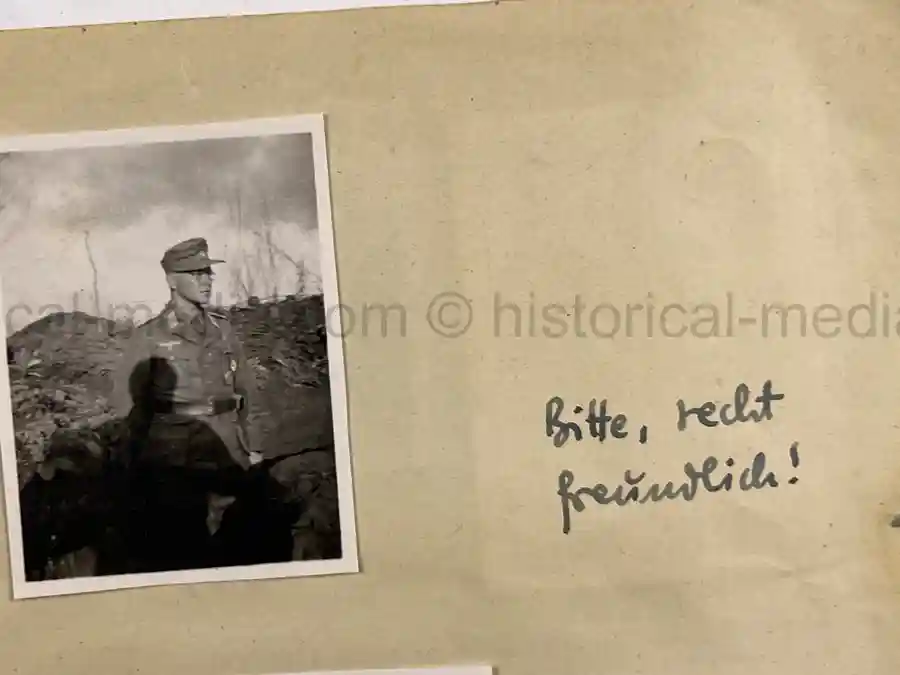 GERMAN WWII ARMY PHOTOGRAPHER'S SAMPLE ALBUM - RUSSIA CAMPAIGN - ART. RGT. 60/65 - KUBAN GERMAN WWII ARMY PHOTOGRAPHER'S SAMPLE ALBUM - RUSSIA CAMPAIGN - ART. RGT. 60/65 - KUBAN