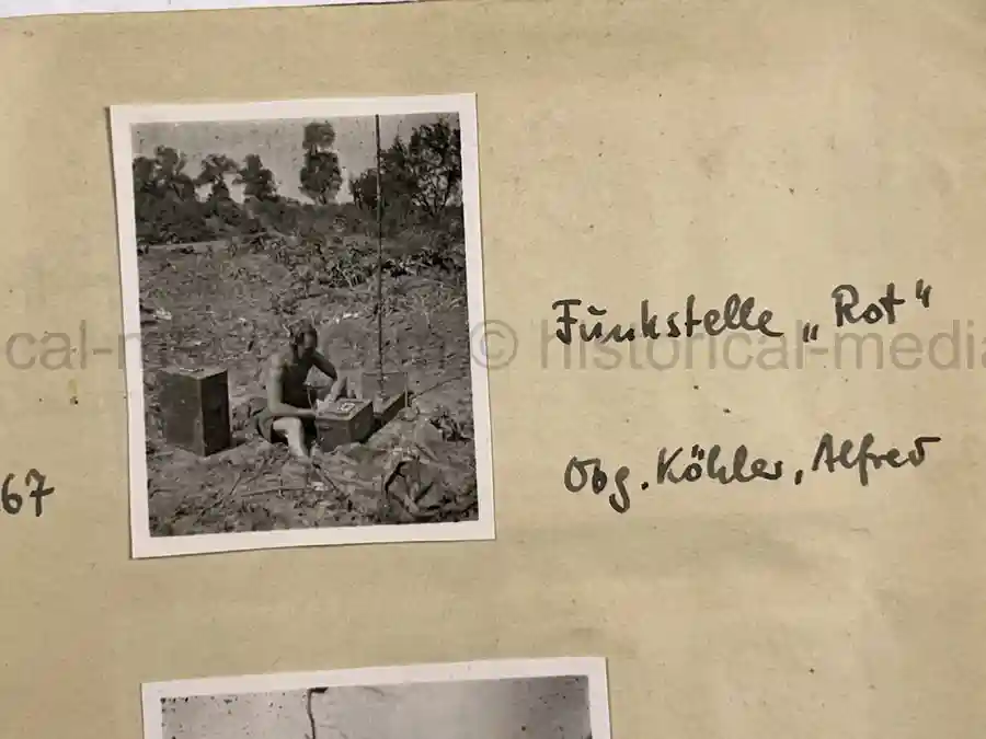 GERMAN WWII ARMY PHOTOGRAPHER'S SAMPLE ALBUM - RUSSIA CAMPAIGN - ART. RGT. 60/65 - KUBAN GERMAN WWII ARMY PHOTOGRAPHER'S SAMPLE ALBUM - RUSSIA CAMPAIGN - ART. RGT. 60/65 - KUBAN