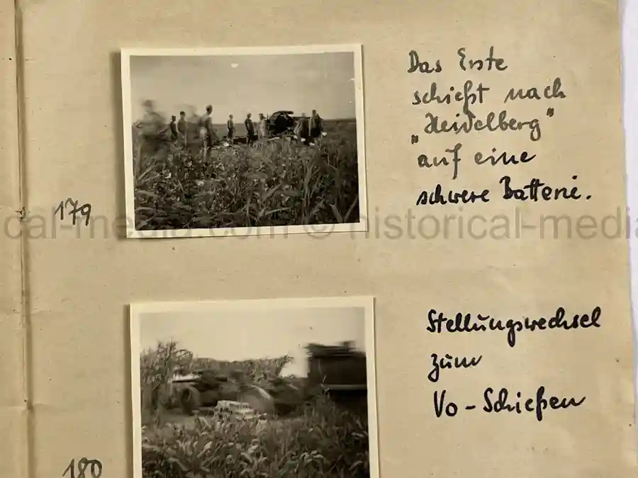 GERMAN WWII ARMY PHOTOGRAPHER'S SAMPLE ALBUM - RUSSIA CAMPAIGN - ART. RGT. 60/65 - KUBAN GERMAN WWII ARMY PHOTOGRAPHER'S SAMPLE ALBUM - RUSSIA CAMPAIGN - ART. RGT. 60/65 - KUBAN