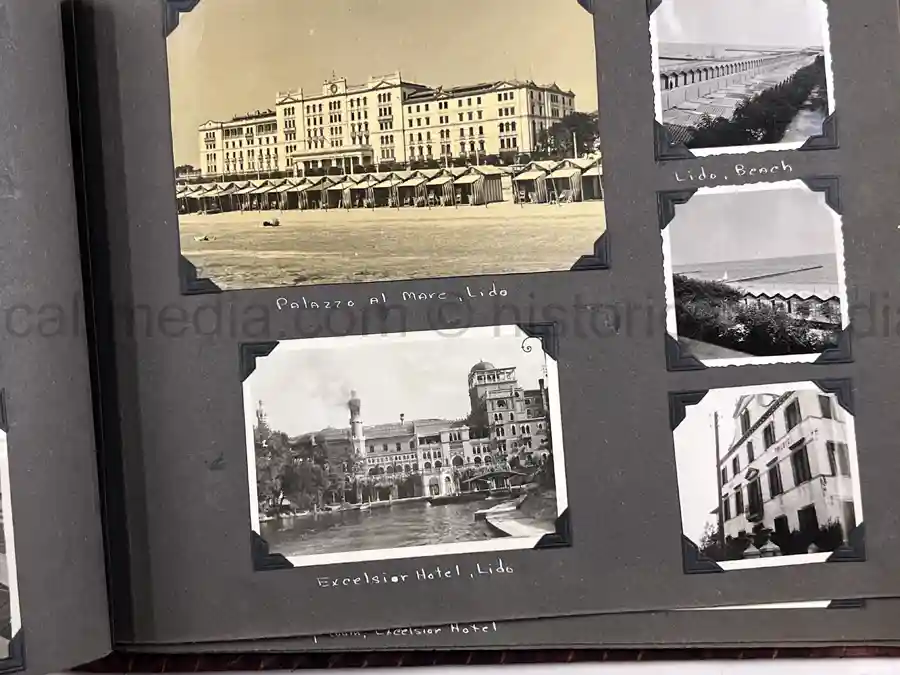  WWII PHOTO ALBUM GROUPING WITH SIGNED MACARTHUR & EISENHOWER FRAMED PHOTOS - 88th BLUE DEVILS