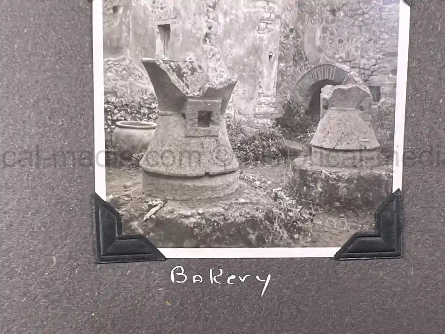  WWII PHOTO ALBUM GROUPING WITH SIGNED MACARTHUR & EISENHOWER FRAMED PHOTOS - 88th BLUE DEVILS